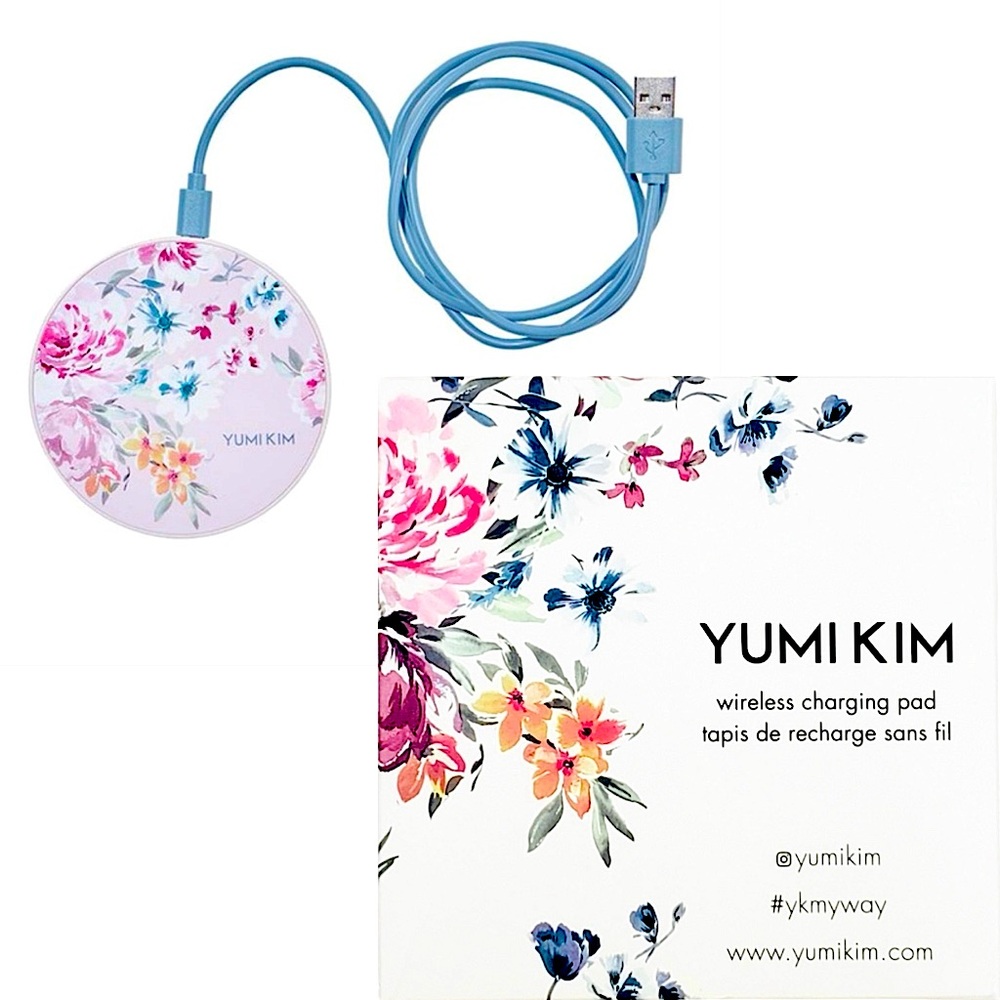 Yumi Kim Wireless Charging Pad w/ USB Charge Cord NIB